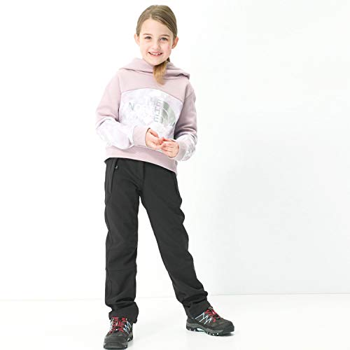 CMP Pantalón Softshell para niña, otoño/invierno, niña, color Negro, tamaño 164