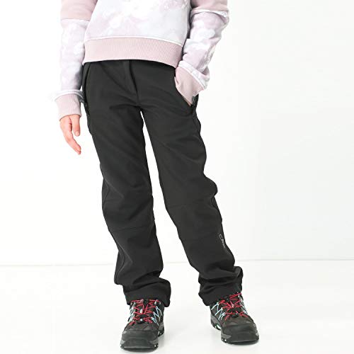 CMP Pantalón Softshell para niña, otoño/invierno, niña, color Negro, tamaño 164
