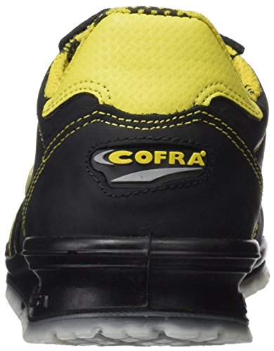 Cofra 78500 – 001.w45 Talla 45 "Coppi S3 SRC – zapatos de seguridad, color negro y amarillo