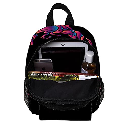ColorMu Mini mochila para computadora portátil, bolsa para computadora portátil para mujeres carrera ecuestre deportes para el trabajo, escuela, al aire libre