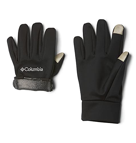 Columbia Guantes unisex, Omni-Heat Touch Glove Liner, Poliéster, Negro, Talla L, 1827791