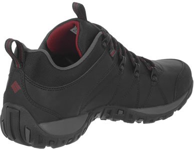 Columbia Peakfreak Venture Waterproof Zapatos impermeables para Hombre, Negro (Black, Vintage Red), 41 EU