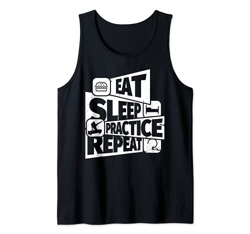 COMER SLEEP Caballo con arzones REPETIR divertido con arcos Camiseta sin Mangas