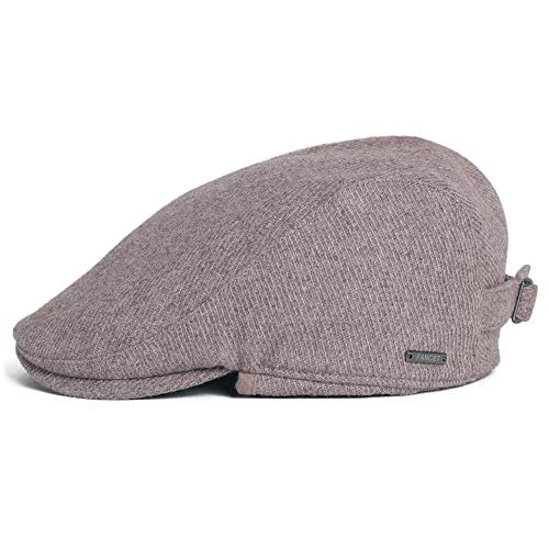 Comhats Gorra de invierno para hombre, con orejeras, 55-60 cm, 91588_light camel, M