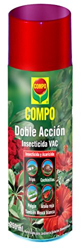 Compo Aerosol Doble Acción Insecticida y acaricida, para jardinería Exterior doméstica, 250 ml