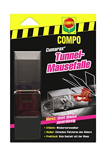 Compo Cumarax - Trampa para ratón, Reutilizable