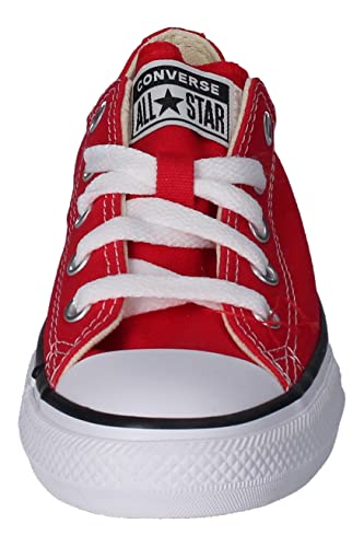 Converse Ctas Seasonnal Ox - Zapatos para niños, color rojo, talla talla inglesa UK 12 (Jnr)