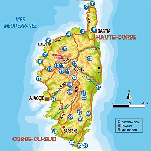 Corse: Rivages et rivières (Les incontournables)