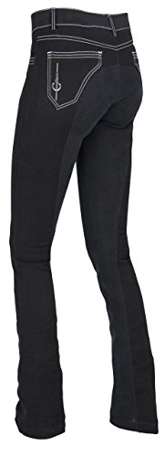 Covalliero Mujer COV.Basic Plus – Pantalones de equitación Jodhpur tamaño Equitación, Azul, 36