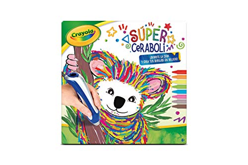 CRAYOLA- Decoración Cera 25-0392 Súper Ceraboli Koala, Multicolor, Juego de 14 Piezas (Binney & Smith Italy 1)