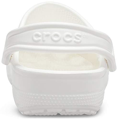 Crocs Classic Clog, Zuecos Unisex Adulto, White, 43/44 EU