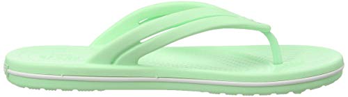 Crocs Crocband Flip Unisex Adulta Chancleta, Verde (Neo Mint), 42/43 EU