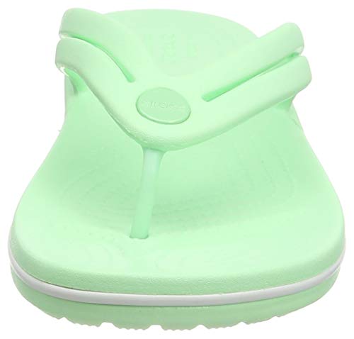 Crocs Crocband Flip Unisex Adulta Chancleta, Verde (Neo Mint), 42/43 EU