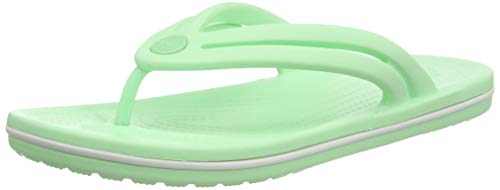 Crocs Crocband Flip Unisex Adulta Chancleta, Verde (Neo Mint), 42/43 EU