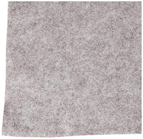 CRS Fur Fabrics Material de Tela de Fieltro de Lana y Viscosa Handicraft, Fibra sintética, Gris, 1Mtr - 100cm x 90cm