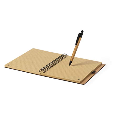 Cuaderno De Notas El Mejor Mozo De Cuadra Del Mundo - Libreta De Madera Natural Con Boligrafo Regalo Original Tamaño A5