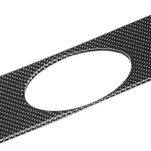 Cubierta del Emblema del Maletero, Cubierta de guarnición del Maletero Trasero Emblema del Parachoques de la Bota de Fibra de Carbono Ajuste para BRZ 2013-2020