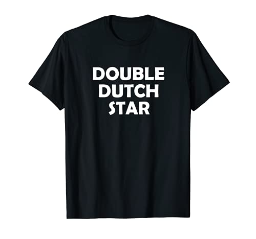 Cuerda de salto doble estrella holandesa Camiseta