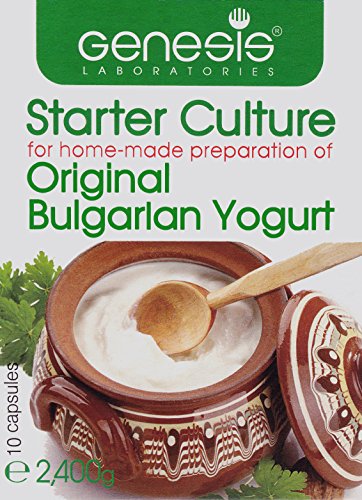 Cultivo búlgaro para preparar yogur tradicional – Paquete de 10 cápsulas
