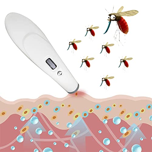 Curación electrónica contra picor, quemazón, dolor e hinchazón de picaduras de insectos (por ejemplo, mosquitos, avispas, tábanos, abejas) – Actúa libre de productos químicos.