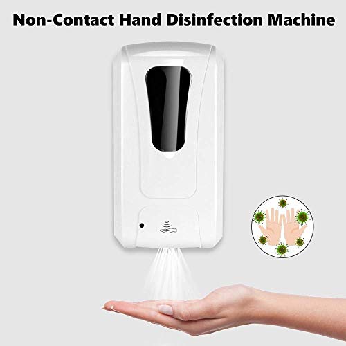 DAGCOT Estación de la mano del dispensador del desinfectante automático sin contacto universal Jabón Sistema Floor Stand automático sin contacto de mano universal dispensador del desinfectante, dispen