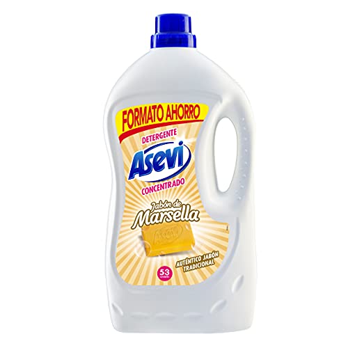 Detergente Asevi Jabón de Marsella 53 dosis