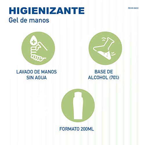 Dettol Gel hidroalcoholico higienizante de manos - 200 ml x 6