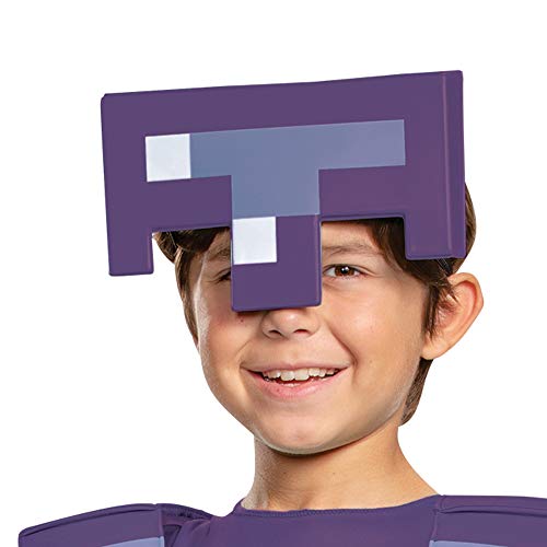 Disguise Disfraz Minecraft Niño Armadura Diamante Encantada, Disfraz Halloween Niño Disponible en Talla M