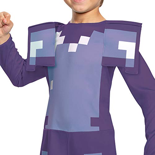 Disguise Disfraz Minecraft Niño Armadura Diamante Encantada, Disfraz Halloween Niño Disponible en Talla M