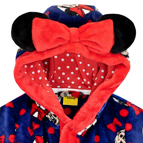 Disney Bata para niñas Minnie Mouse Azul 6-7 Años