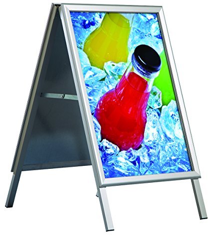 DISPLAY SALES Panel publicitario de exteriores, resistente al agua, DIN A1, 32 mm