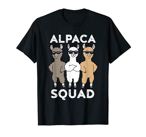 Divertido Alpaca Alpaca Plantilla Camiseta