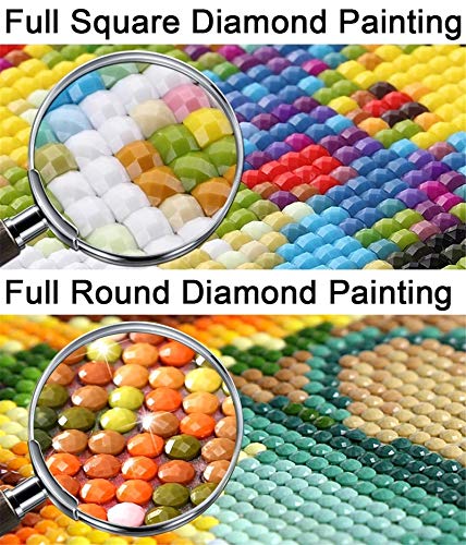 DIY 5D Diamond Painting by Number Kit Hombre Diamond Art Full Drill Adult Embroidery Dot Crystal Rhinestone Cross Stitch Handmade Mosaic Pictures Canvas Wall Decor Gift Round drill,55x75cm