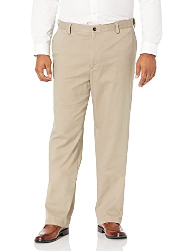 Dockers - Pantalones de color caqui para hombre, talla grande y alto, ajuste clásico, talla 52 32