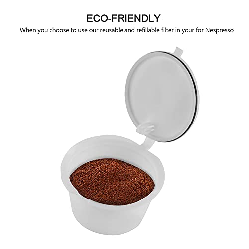 Dolce Gusto cápsulas reutilizables recargables para Dolce Gusto Capsules 3 cápsulas de café reutilizables para Nescafe Genio Piccolo Esperta Circolo