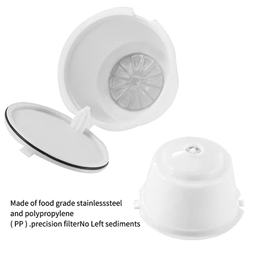 Dolce Gusto cápsulas reutilizables recargables para Dolce Gusto Capsules 3 cápsulas de café reutilizables para Nescafe Genio Piccolo Esperta Circolo