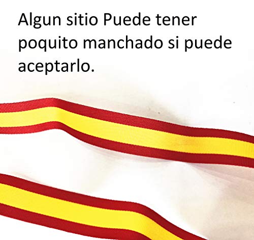 Durabol Cinta 2 Metro Bandera España Pulseras Lazos Pulsera Bandera Ancho 1 cm