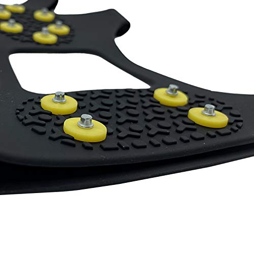 e-phoria Pinchos de Zapatos de Silicona | No-Slip | | de Nieve Marrón