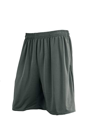 Easton Spirit - Pantalones Cortos de béisbol para Hombre, Hombre, Pantalones Cortos de béisbol, 8022115, Gris, XX-Large