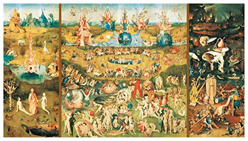 Educa - XXL Puzzles, El Jardin de las Delicias, Puzzle Gigante de 9.000 piezas (Ref. 14831)