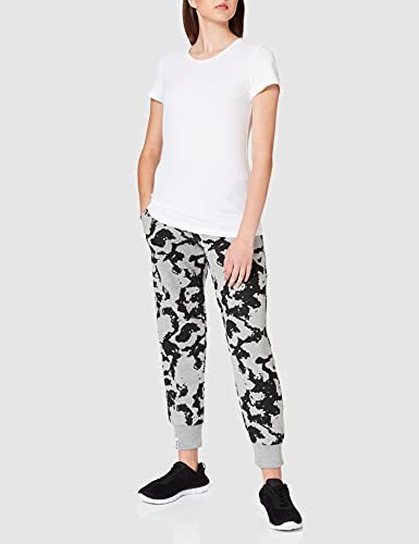 Eivy Brooklyn-Sweatpants Pantalón de Vestir, Grey Camo, Large para Mujer