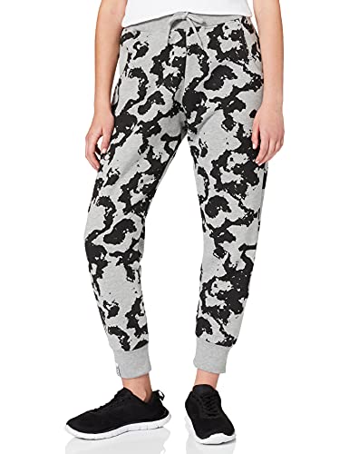 Eivy Brooklyn-Sweatpants Pantalón de Vestir, Grey Camo, Large para Mujer