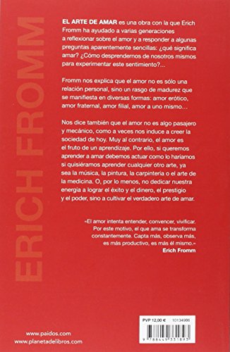 El arte de amar: Epílogo biográfico de Rainer Funk (Nueva Biblioteca Erich Fromm)