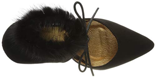 El Caballo Doña Blanca, Zapato de tacón Mujer, Negro, 37 EU