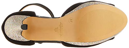 El Caballo Jédula, Zapato de tacón Mujer, Dorado, 38 EU