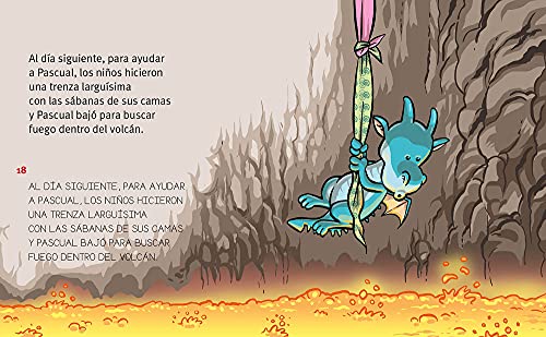 El dragón que no tenía fuego: En letra MAYÚSCULA y de imprenta: En letra MAYÚSCULA y de imprenta: libros para niños de 5 y 6 años: 4 (Aprender a leer en letra MAYÚSCULA e imprenta)