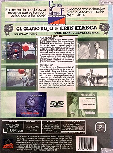 El Globo Rojo / Crin Blanca (Lamorisse) [DVD]