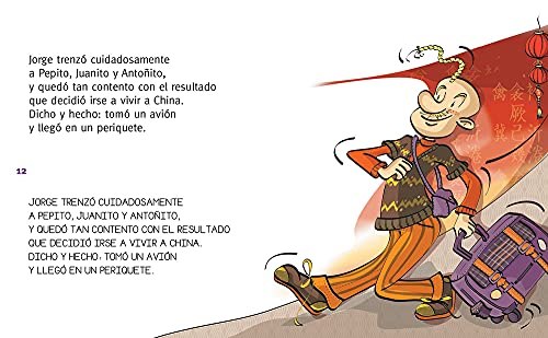 El hombre que tenía tres pelos: En letra MAYÚSCULA y de imprenta: libros para niños de 5 y 6 años: 7 (Aprender a leer en letra MAYÚSCULA e imprenta)