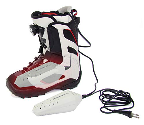 Elektrowarm SB-6 Secador de Zapatos eléctrico con luz UV soplada y Activa, Seca y refresca rápidamente, Unisex, Gris (Gr), 18 Centimeters