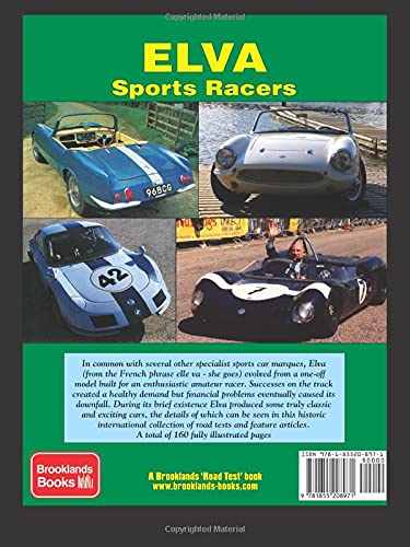 Elva Sports Racers (Road Test Portfolio)